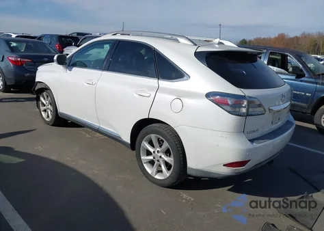 2010 Lexus Rx 350 from USA, damaged, VIN 2T2BK1BA2AC068978